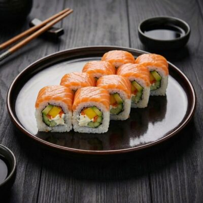 Snow corn roll — Yuko Sushi Antwerpen