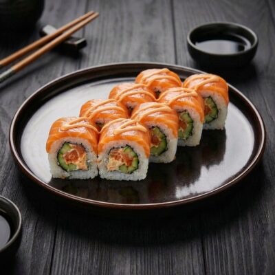 Hot night roll — Yuko Sushi Antwerpen
