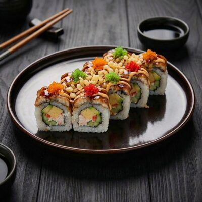 Dynamite roll — Yuko Sushi Antwerpen