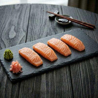 Sashimi zalm — Yuko Sushi Антверпен