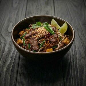 Padthai met rundvlees