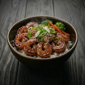 Teriyaki scampi