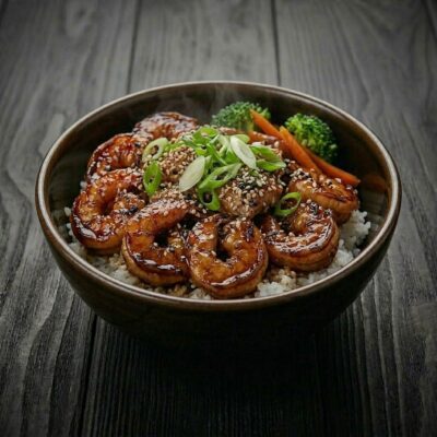 Teriyaki scampi — Yuko Sushi Антверпен