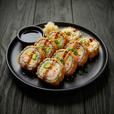 Dragon eyes scampi — Yuko Sushi أنتويرب