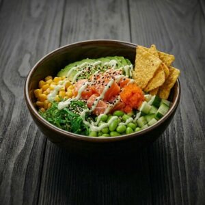 Poke salmon style