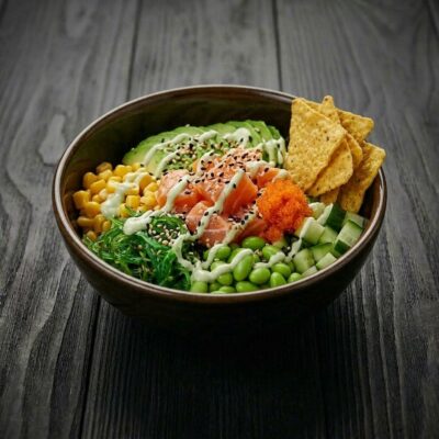 Poke salmon style — Yuko Sushi Antwerpen