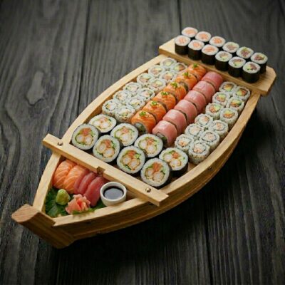 Sushi boot 2 (60 st. - 3 p) — Yuko Sushi Antwerpen