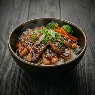 Teriyaki zalm — Yuko Sushi Антверпен