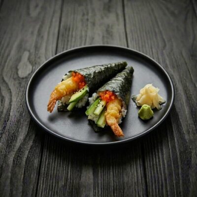 Handroll scampi tempura — Yuko Sushi أنتويرب