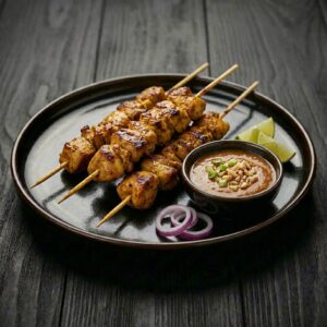 Kip sate (3 stuks)