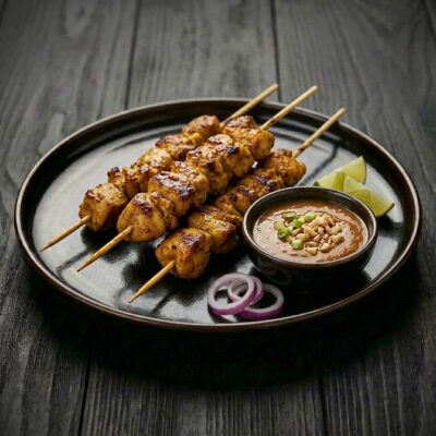 Kip sate (3 stuks) — Yuko Sushi Antwerpen
