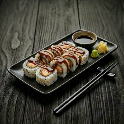 Zalm bbq — Yuko Sushi Antwerpen