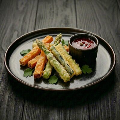 Tempura veggie (6 stuks) — Yuko Sushi Antwerpen