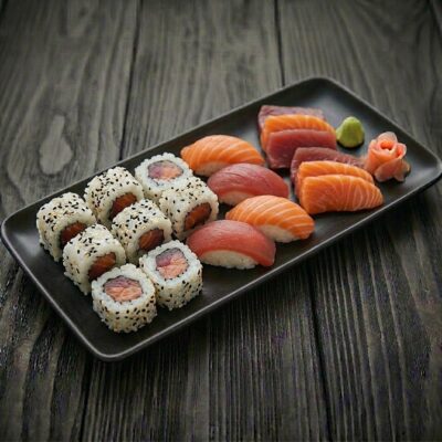 Zalm&tonijn combo (16 st.) — Yuko Sushi أنتويرب