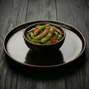 Spicy edamame