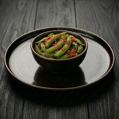 Spicy edamame — Yuko Sushi Antwerpen