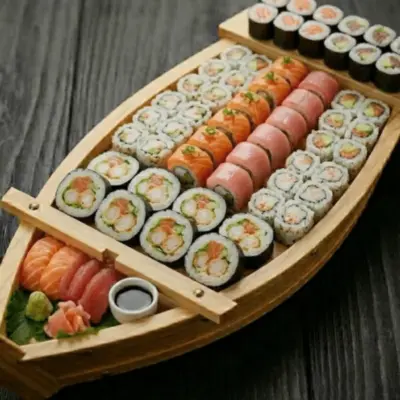 Sushi mix 3 (70 st. - 3 à 4 personen) — Yuko Sushi Antwerpen